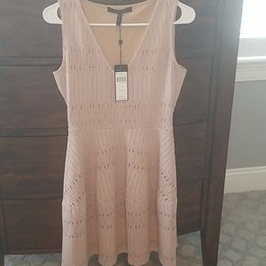 BCBGMAXAZRIA "Amberly" Blush Color Dress